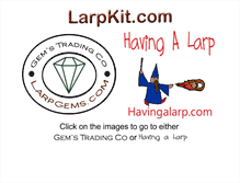 Tablet Screenshot of larpkit.com
